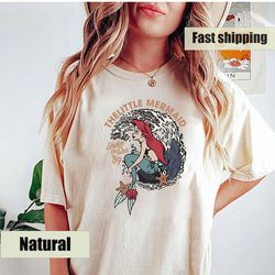 disney princess shirt, vintage the litle mermaid shirt, little mermaid ariel shirt, ariel shirt, princess shirts, prince