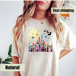 disney villains shirt, disney villains castle shirt, mickey balloon shirt, disney castle villains shirts,