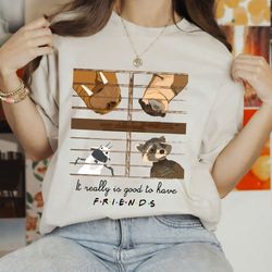 lylla rocket teefs floor guardians of the galaxy 3 shirt, rocket the racoon tee, it really is good to have friends, best