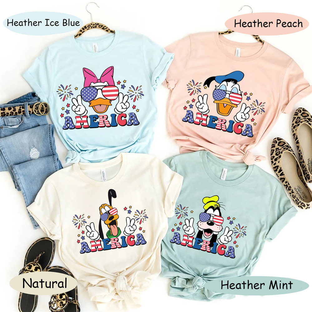 Mickey And Friends 4th Of July Shirt, Fourth of July Disney Trip Shirt, Happy 4th Of July Disney, Disney Independence Day, Disney Patriotic - 1.jpg