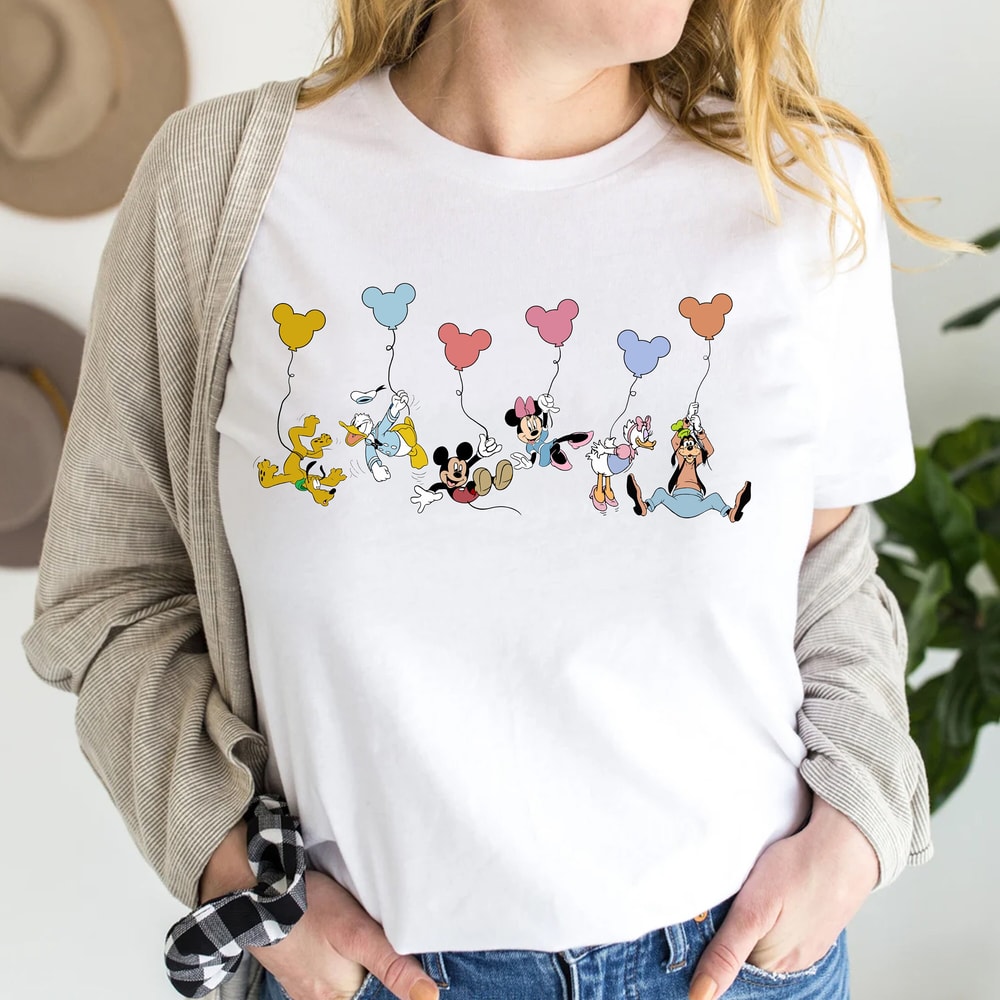Mickey and Friends Balloons Shirt, Mickey Balloon Shirt, Disney Trip 2023 Shirt, Disneyworld Shirts Family 2023, Disney Group Shirt, Family - 4.jpg
