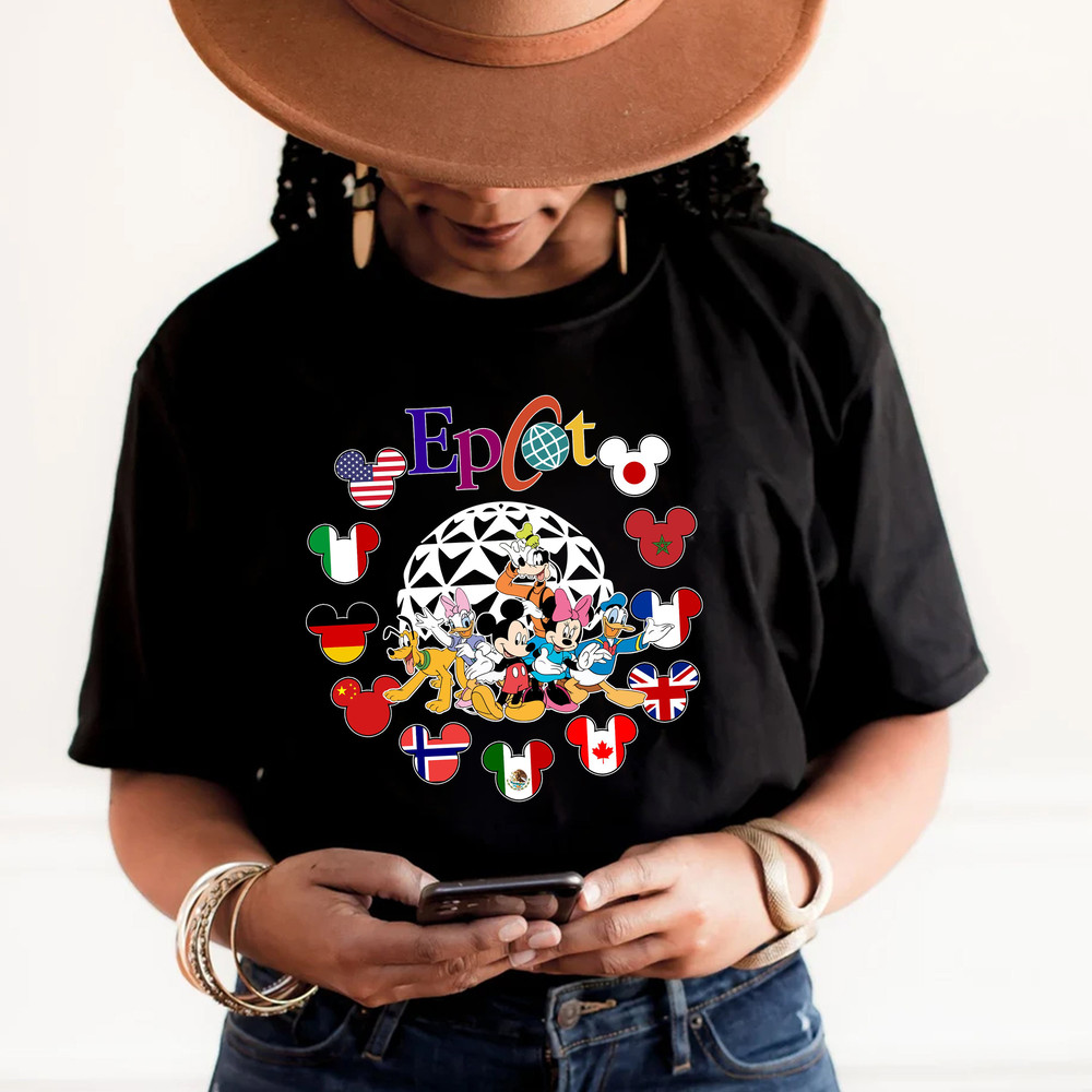 Mickey and Friends Epcot Shirt, Disney Epcot Shirt, Retro Disney Epcot Shirt, Epcot Center 1982 Shirt, Disney Epcot Trip Shirt, Disney Shirt - 3.jpg