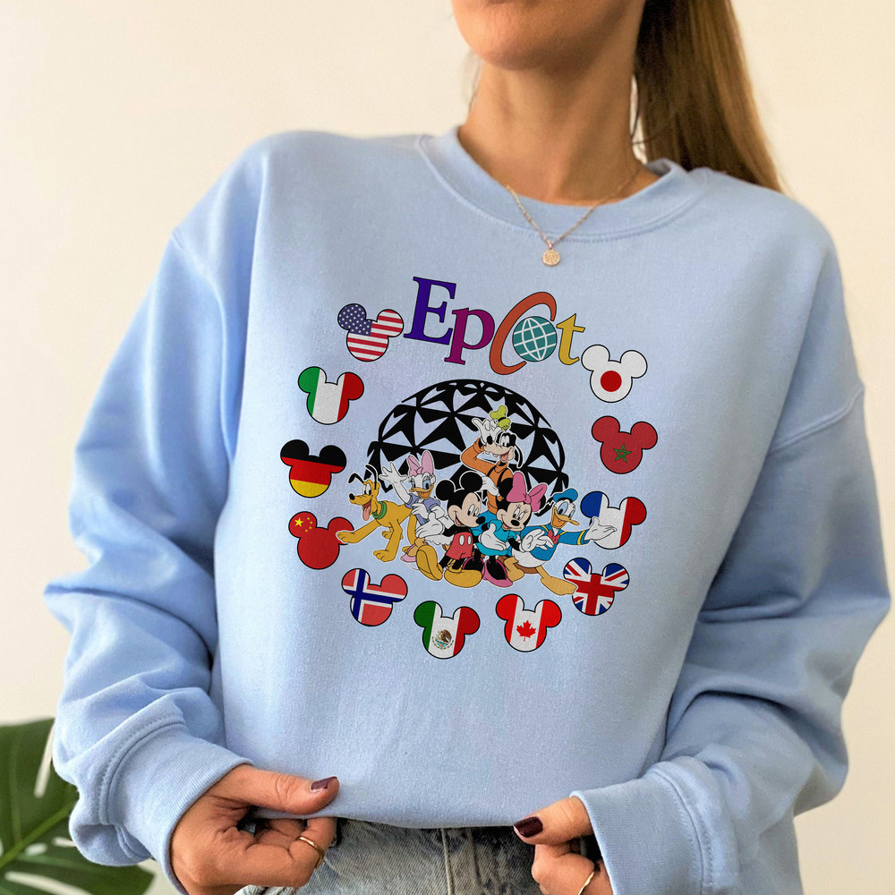 Mickey and Friends Epcot Shirt, Disney Epcot Shirt, Retro Disney Epcot Shirt, Epcot Center 1982 Shirt, Disney Epcot Trip Shirt, Disney Shirt - 4.jpg