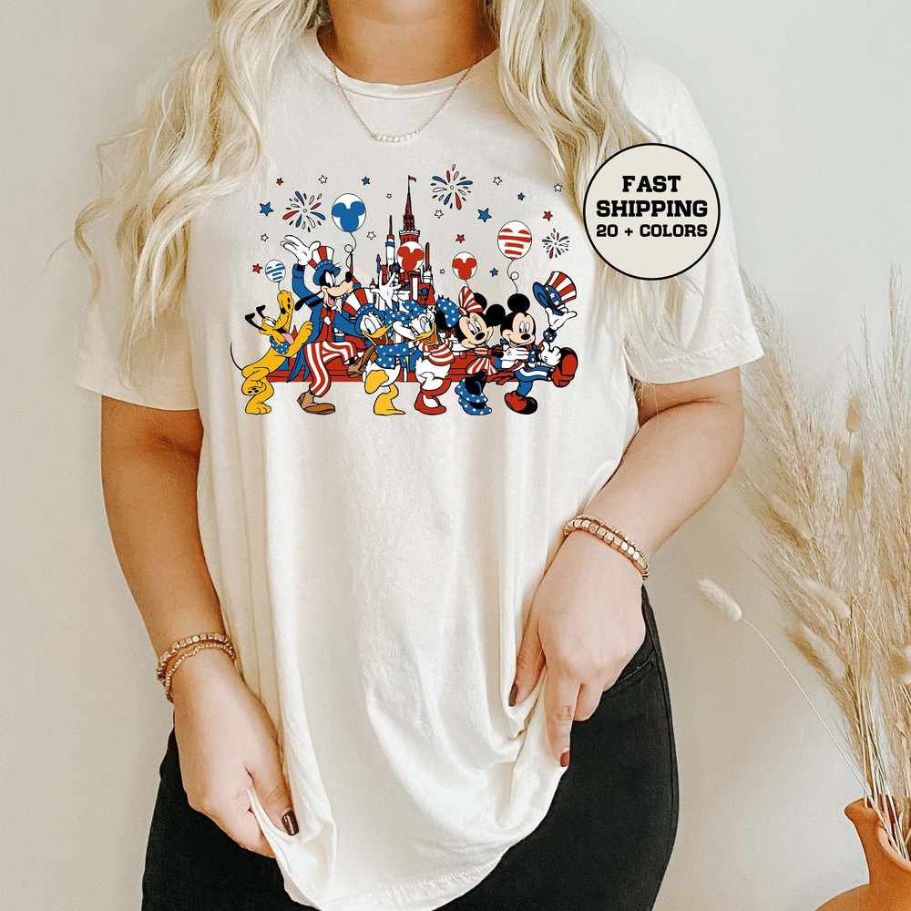 Mickey Mouse and Friends 4th of July Shirt, Disney Freedom, Disney Independence Shirt, 4th Of July Shirts, Disney 4th Of July Shirt - 1.jpg