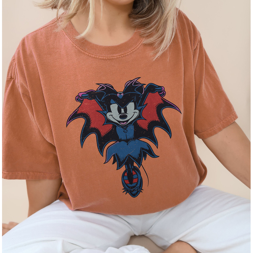 Minnie Ghost Halloween Shirt, Disney Halloween Comfort Colors Shirt, Halloween Party Shirt, Halloween Women Shirt, Halloween Pumpkin Shirt - 2.jpg