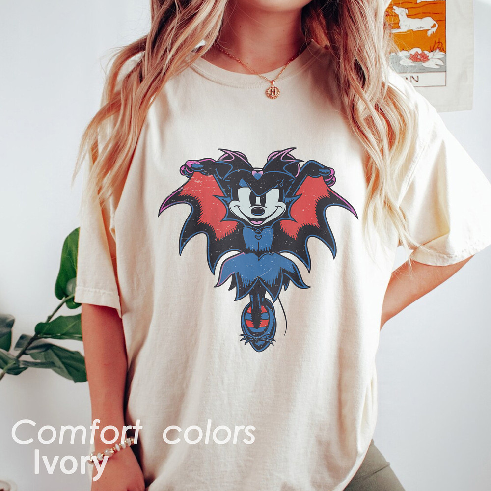 Minnie Ghost Halloween Shirt, Disney Halloween Comfort Colors Shirt, Halloween Party Shirt, Halloween Women Shirt, Halloween Pumpkin Shirt - 3.jpg