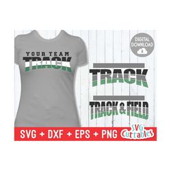 track and field svg - track and field template 004 - track cut file -  svg - eps - dxf - png - silhouette - cricut cut f