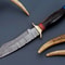 10 Damascus Steel Hunting Knife