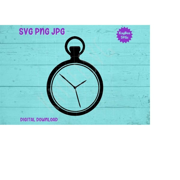 First Watch Svg Pocket Watch SVG PNG JPG Clipart Digital Cut File Download f | Inspire ...