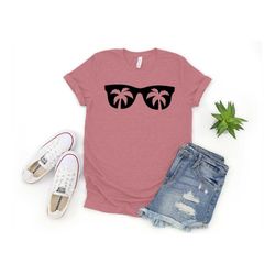 palm glasses shirt, summer shirts for women, beach shirt, summer shirt, beach shirts for women, vacay mode,vacation shir