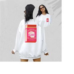 bride crewneck sweatshirt, wedding engagement gift, match made in heaven sweatshirt, bridal shower bachelorette gift, mr