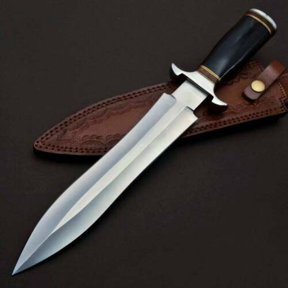 D2 Steel Hunting Bowie Knife for sale