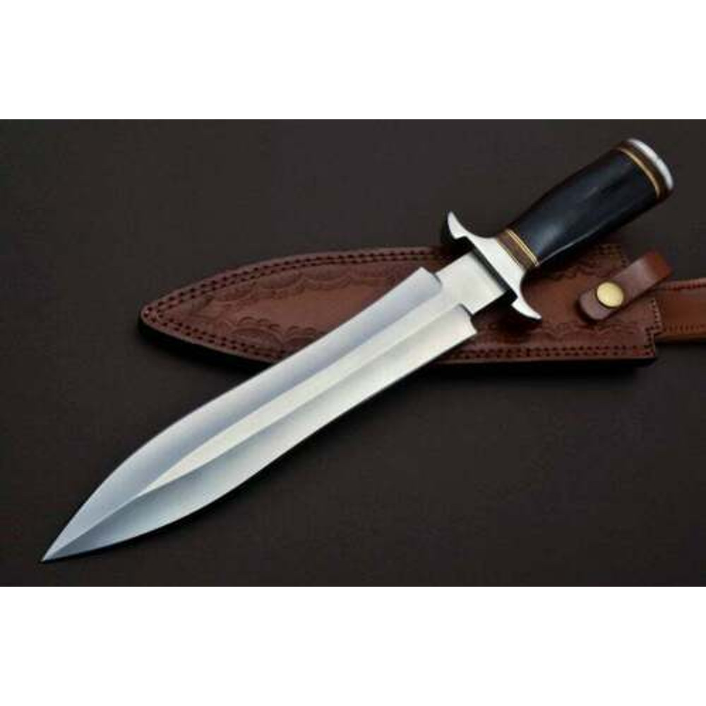 D2 Steel Hunting Bowie Knife for sale
