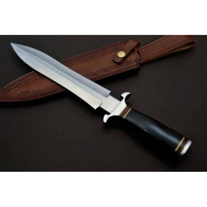 D2 Steel Hunting Bowie Knife for sale
