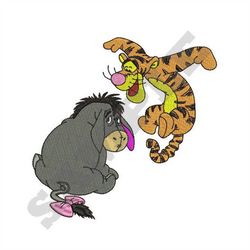 Tigger and Eeyore - Machine Embroidery Design