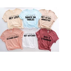 bachelorette party shirts, most likely to shirt , bridal party shirt, wine bachelorette shirts, funny most likely to bac