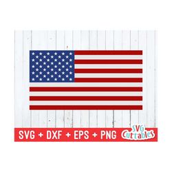 american flag svg - patriotic cut file - fourth of july - patriotic - svg - svg - dxf - eps - png - silhouette - cricut