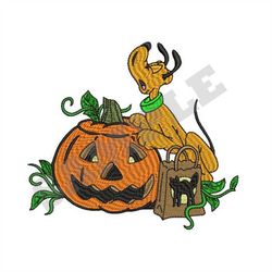 Pluto Pumpkin - Machine Embroidery Design