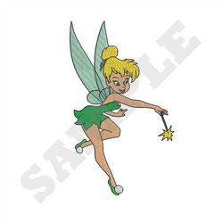 Large Tinker Bell Machine Embroidery Design