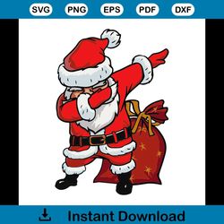dabbing santa claus svg, christmas svg, dabbing svg, funny santa svg, christmas gift svg, merry christmas svg, christmas
