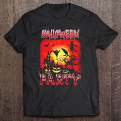 Halloween Party Shirt Trick Or Treat Funny Cute Halloween Shirt Halloween Pumpkin Tee