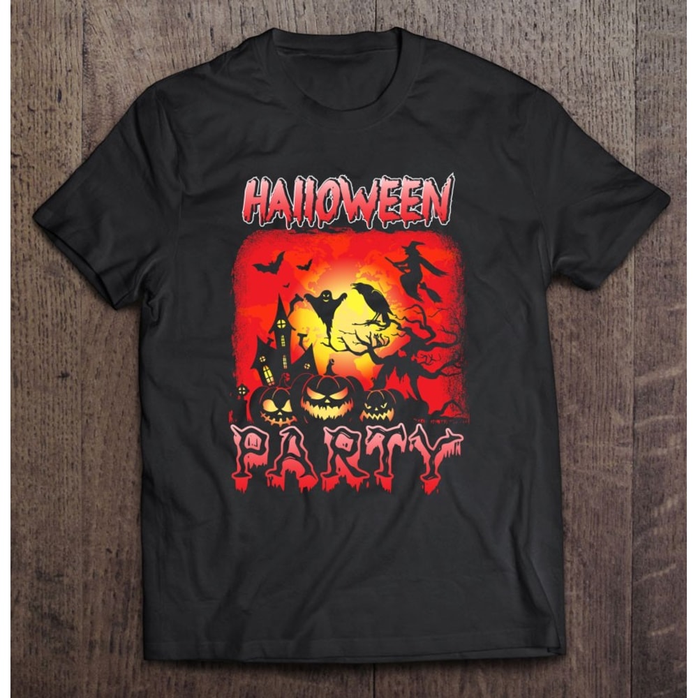 Halloween Party Shirt Trick Or Treat Funny Cute Halloween Shirt Halloween Pumpkin Tee.jpg