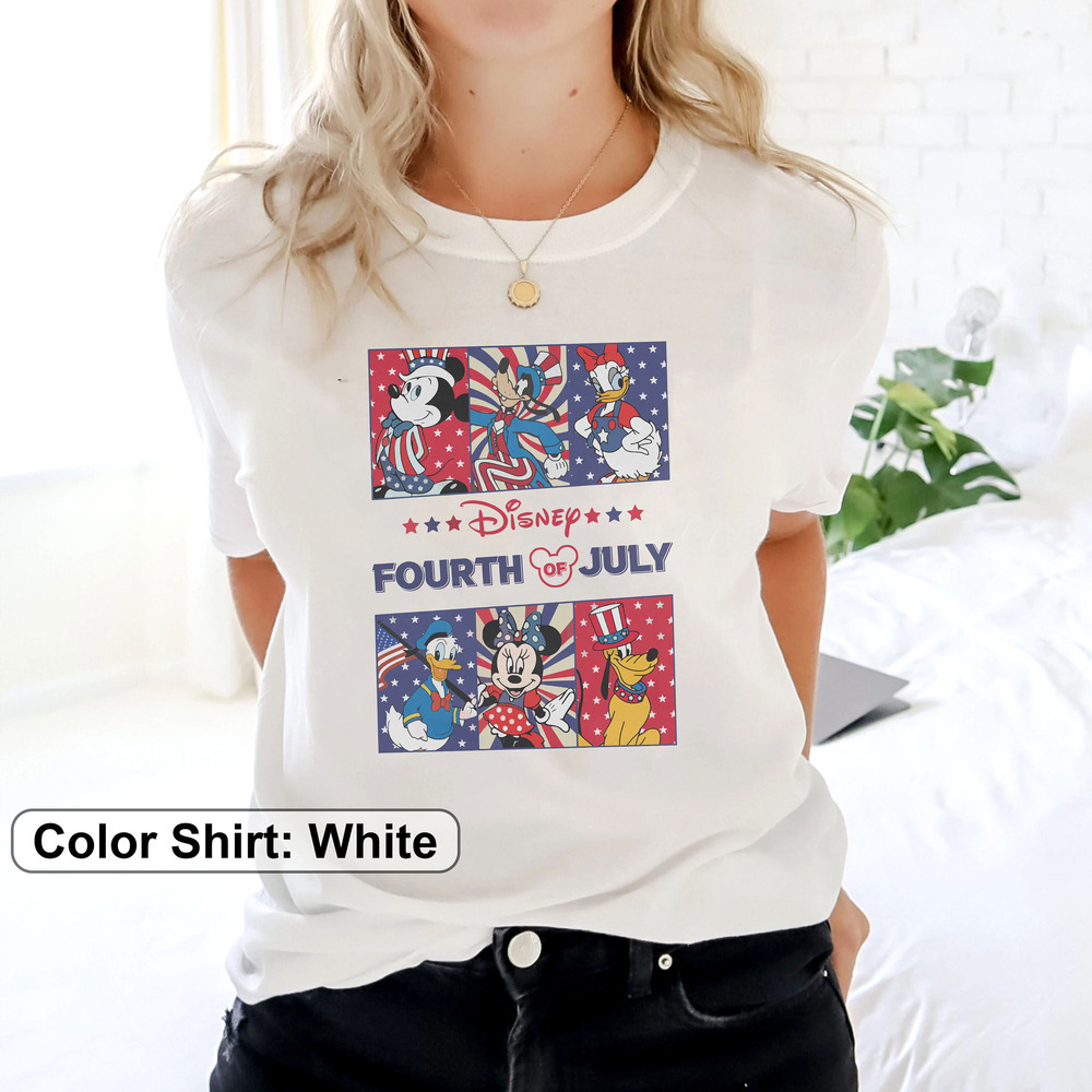 Disney 4th of July T-shirt, Sunflower Mickey and Friends Independence Day shirt, Disney America Shirt, Disney Patriotic, Disney Trip 2023 - 3.jpg