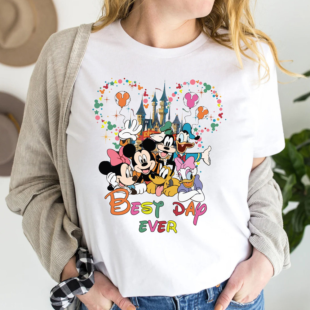 Disney Best Day Ever Shirt, Mickey and Friends Trip Shirt, Disney Matching Shirts, Disney Vacation Shirt, Disney Family Shirts, Disney Shirt - 4.jpg