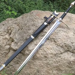 lord of the rings aragorn strider ranger sword metal, lotr aragorn sword, gift for him lord of the rings gift for him