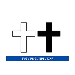 Cross Vector File Rounded Sides christian cross svg - Inspire Uplift