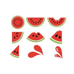 watermelon svg,fruits dxf,summer,fruit svg,watermelon slice,cut file,layered,cutting,cricut,silhouette,commercial use,in