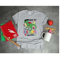 my students are 100 days smarter shirt, 100th days of school tshirt, teacher appreciation shirts, teacher gifts, back to