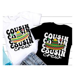 cousin crew svg, cinco de mayo svg, fiesta svg, funny cinco de mayo kids shirt, svg files for cricut