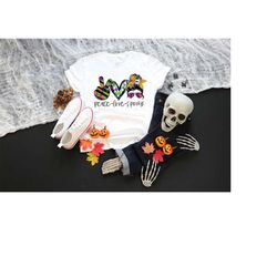 peace love spooky shirt, peace love halloween, halloween shirt, funny halloween shirt, happy halloween shirt, halloween