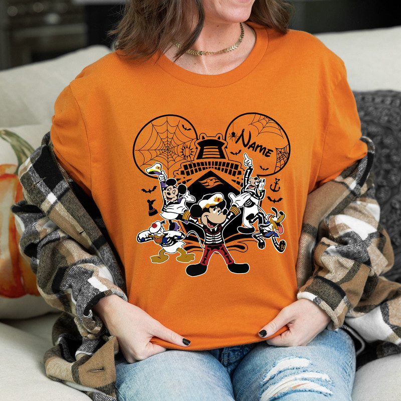 Disney Cruise Halloween Family Shirt, Disney Cruise Shirt, Disney Halloween On The High Seas 2023 Shirt, Family Cruise Matching Shirts - 3.jpg