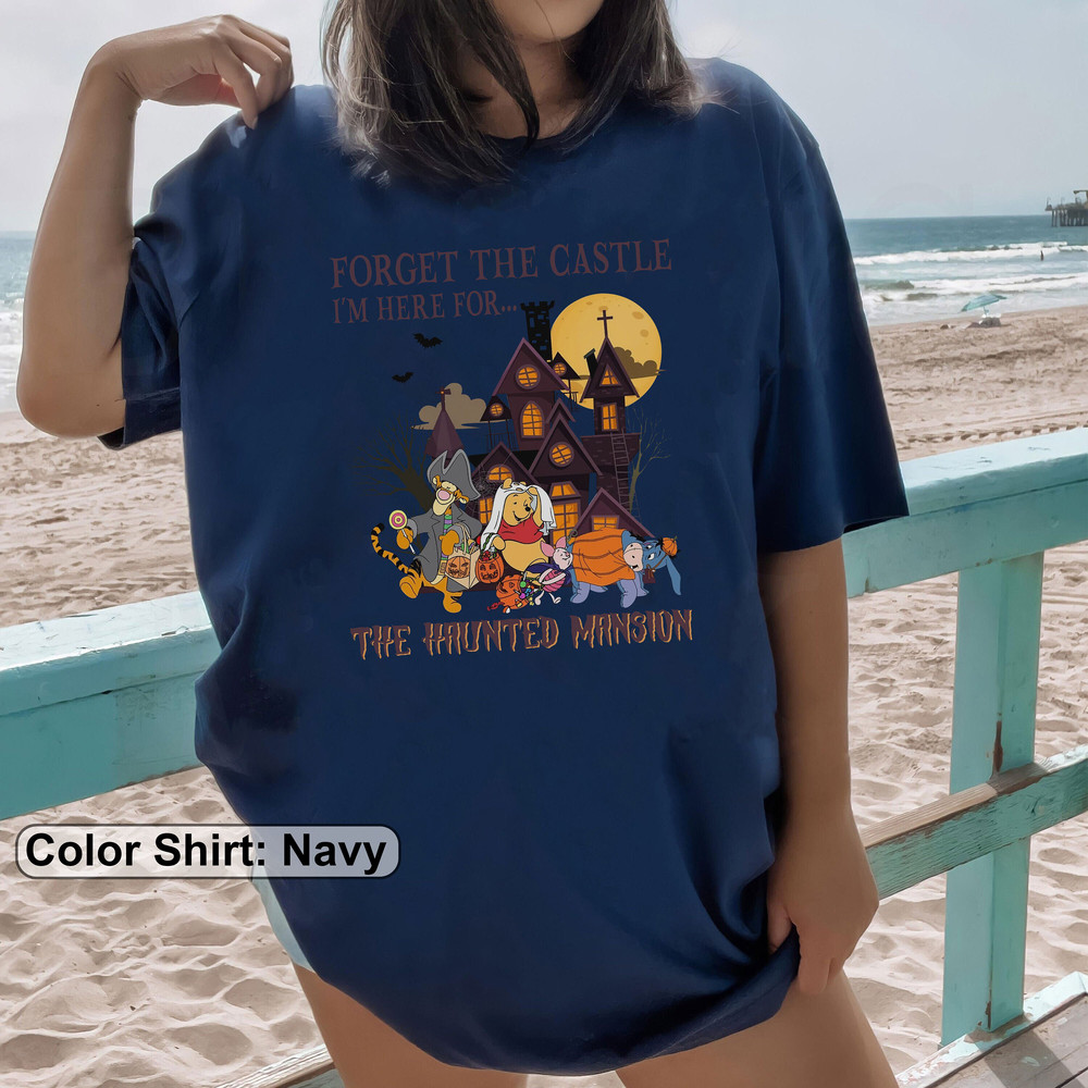 Disney Halloween shirt, The Haunted Mansion The Pooh shirt, Winnie the Pooh Tshirt, Disney Trip Tee, Halloween Gifts, Retro Halloween merch - 4.jpg