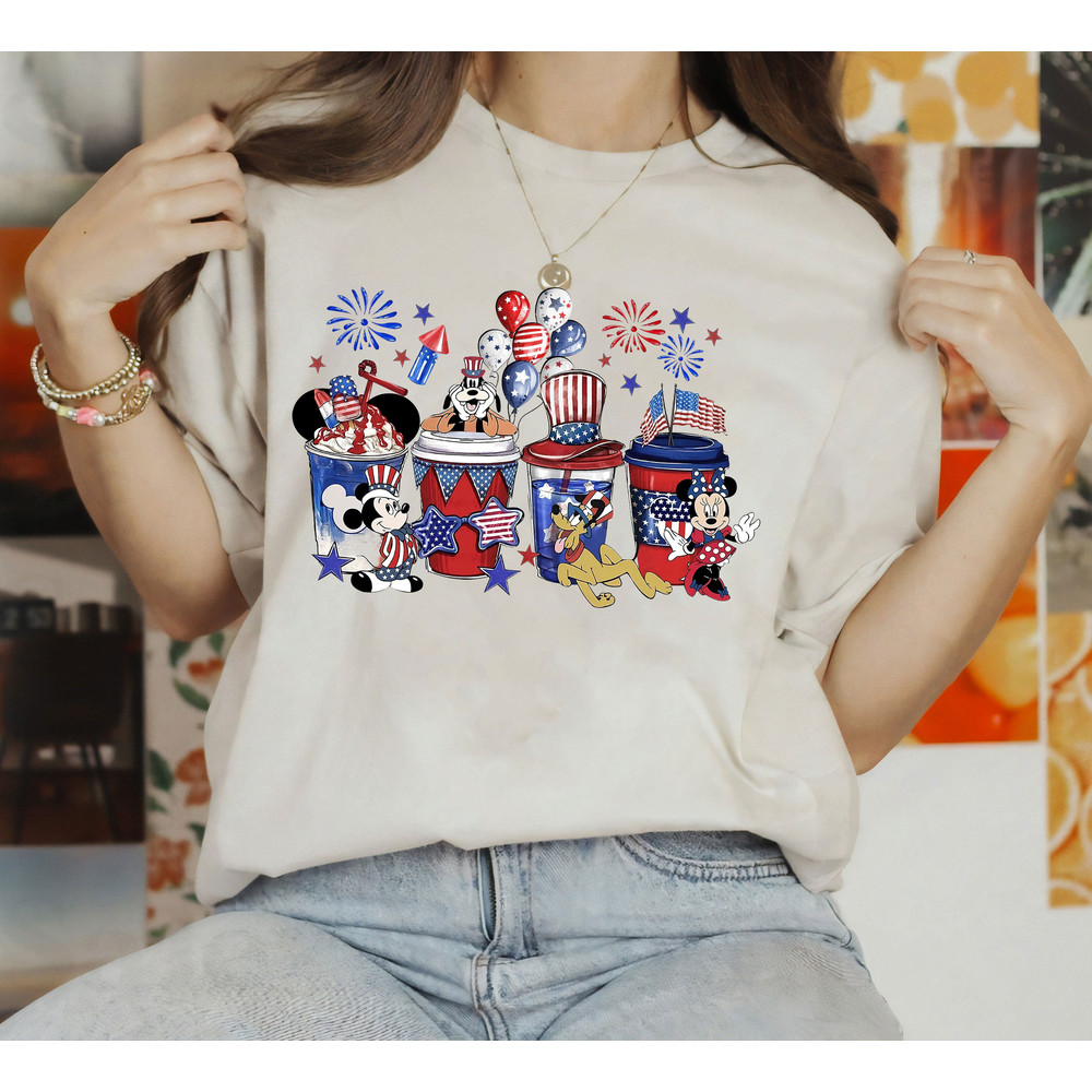 Disney Independence Day Tee, Disney Mickey Mouse and Friend 4th Of July Shirt, Magic Kingdom, Disney America Shirt,Disneyland Family 2023 - 3.jpg