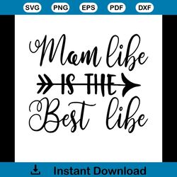 mom life is the best life svg, family svg, mom life vector, mom life quote vector, mom life quote svg, mom gift svg, mom
