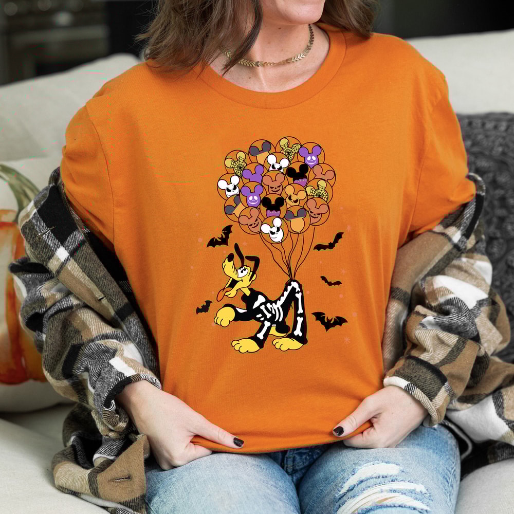 Disney Skeleton Balloon Shirt, Disneyland Halloween Shirt, Mickey Balloon Shirt, Disney Halloween Shirt, Halloween Family Shirts, Disney Tee - 2.jpg