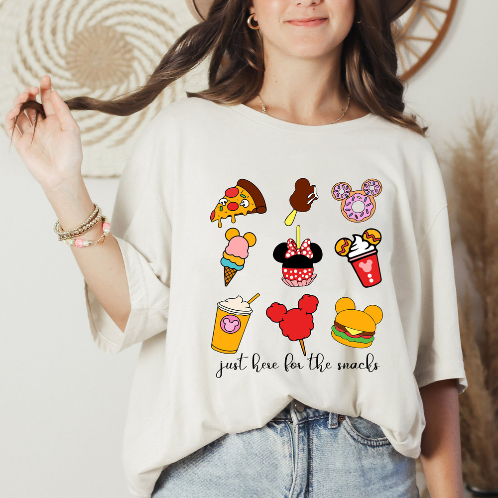 Disney Snacks T-shirt, Family Disney Trip Shirt, Snacks Disneyworld Shirt, Funny Disney Snack Shirts, Disney Women Shirt, Disney Shirt - 3.jpg