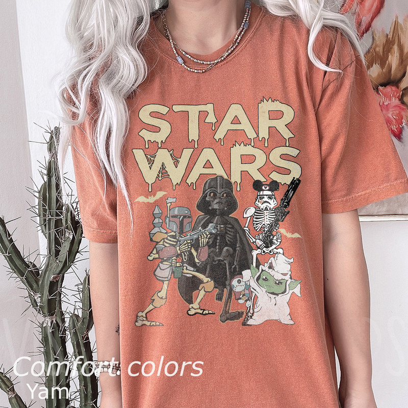 Disney Star Wars Halloween Shirt, Disney Skeleton Halloween Shirt, Disney Star Wars Shirt, Halloween Matching Shirt, Disney Halloween Shirt - 4.jpg