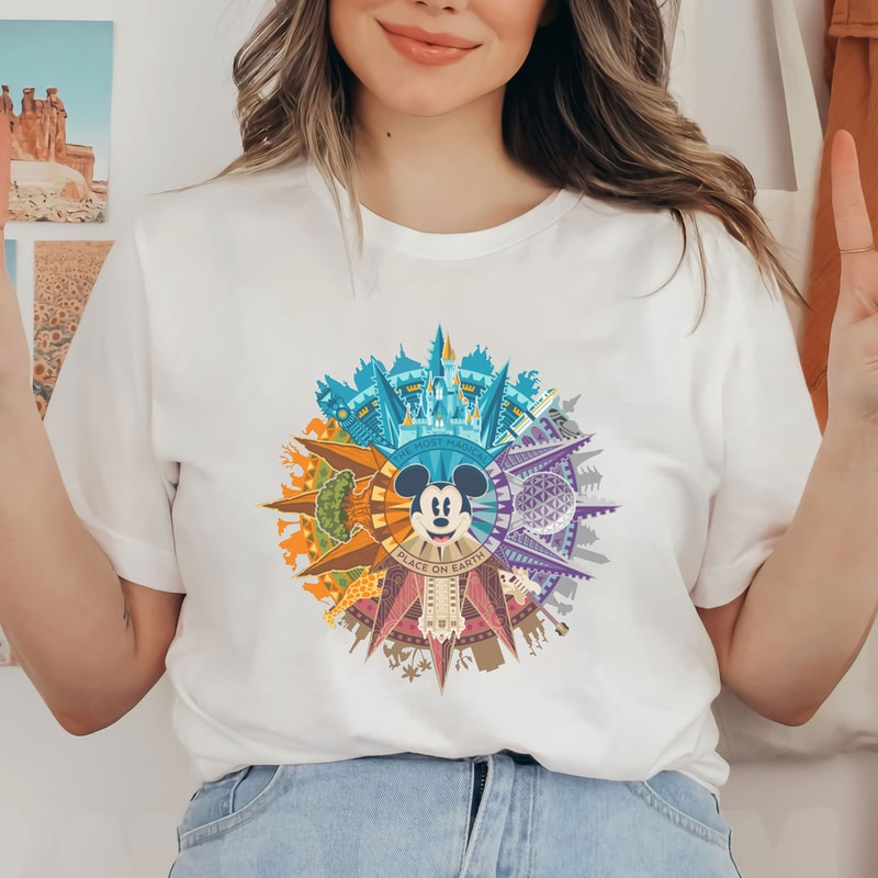 Disney Vacation shirt, Disney The Most Magical Shirt, Place On Earth Shirt, Mickey PLace On Earth Shirt, Mickey mouse Shirt, Vacation Tee - 5.jpg
