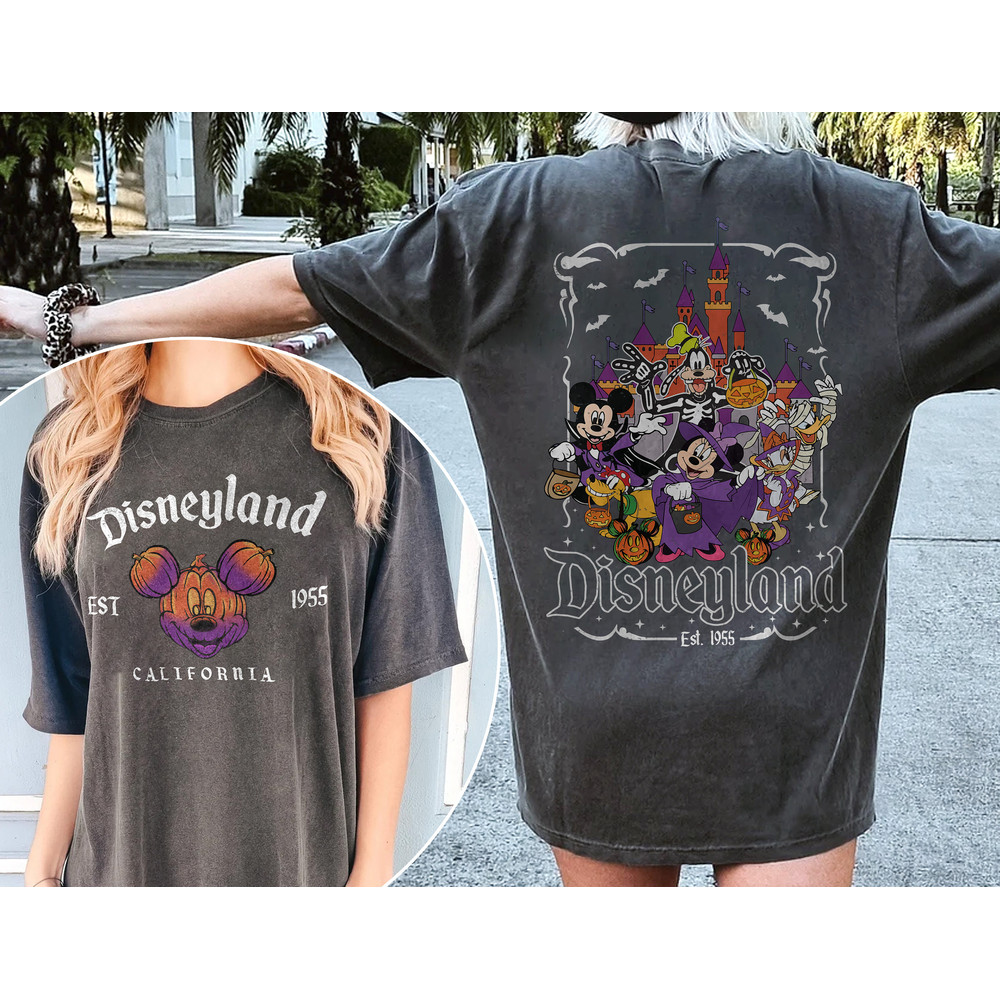 Disneyland Halloween Shirt, Disneyland Est 1955 Halloween Shirt, Halloween Party Shirt, Disney Halloween Shirt, Halloween Group Shirt - 2.jpg