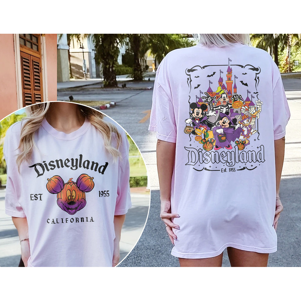Disneyland Halloween Shirt, Disneyland Est 1955 Halloween Shirt, Halloween Party Shirt, Disney Halloween Shirt, Halloween Group Shirt - 3.jpg