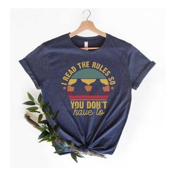 board game shirt,i read the rules so you don't have to shirt,dungeons and dragons ,retro geeky tee, board games outfit,