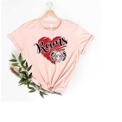 team mascot shirt, rams team shirt, rams team spirit shirt, rams fan shirt, rams school shirt, rams school spirit