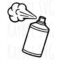 aerosol spray can svg png jpg clipart digital cut file download for cricut silhouette sublimation printable art - person