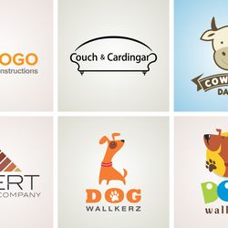 creative logo design template set 07