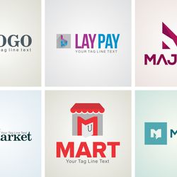 creative logo design template set 10
