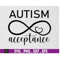 infinity autism love acceptance svg, autism heart puzzle svg, puzzle piece, autism support, 2nd april svg, autism awaren